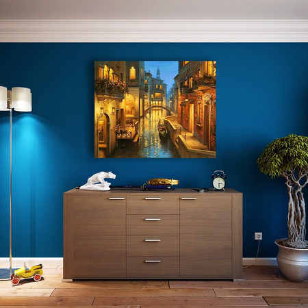 Zmierzch nad Wiecznym Miastem 40x30cm Diamond Painting Mozaika