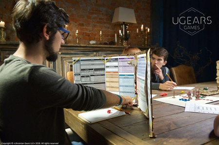 Ekran Mistrza mechaniczne urządzenie do gier planszowych