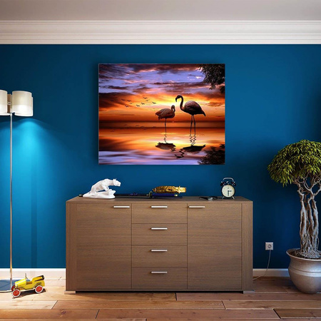 Para flamingów 30x40cm