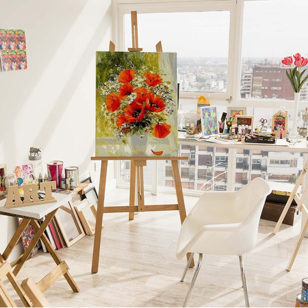 Maki i stokrotki 50x65