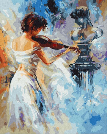 Klasyczne melodie skrzypiec 40x50