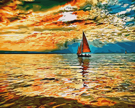 Niebo w Ogniu słońca