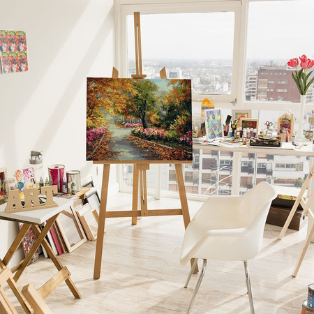 5D Jesienny Park Diamentowa Mozaika 40x50 cm