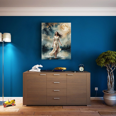 Nocna wędrówka w blasku księżyca