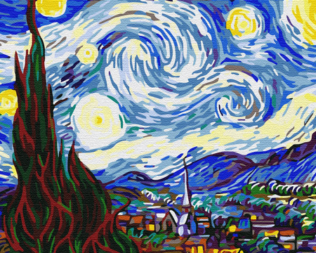 Vincent van Gogh „Gwiaździsta noc”