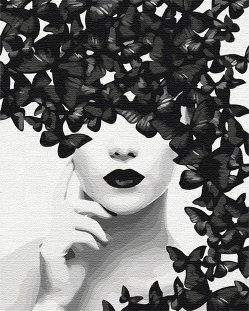 Tajemnica Motyli Malowanie Po Numerach