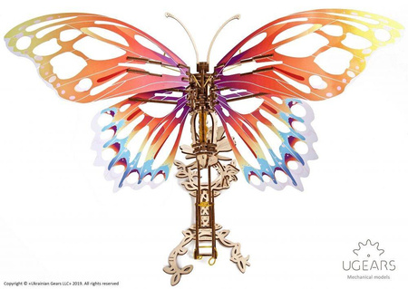 Motyl Model mechaniczny do składania