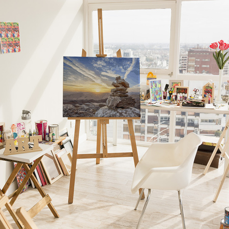 Zachód nad szczytami