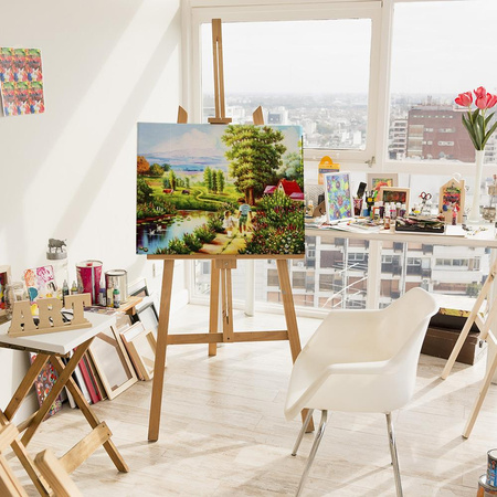 Wakacje na wsi 30x40cm