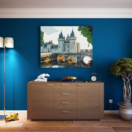 Zamek Sully-Sur-Loire Malowanie Po Numerach