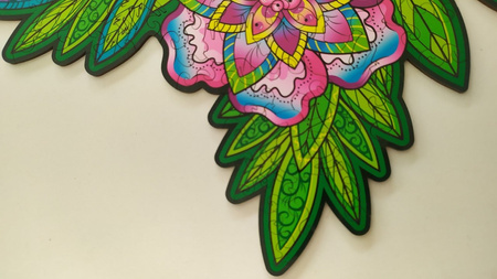 Drewniane Puzzle FLAMING Z Elementami Zwierząt 196 el. Rozmiar 480х320 mm