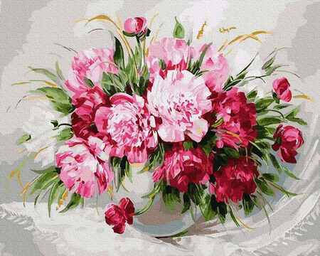 Kolorowy bukiet 65x50cm