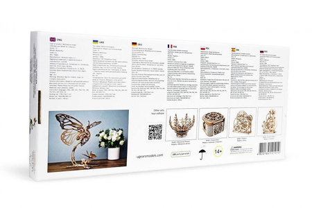 Motyl Model mechaniczny do składania