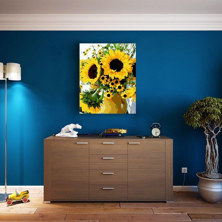 Słoneczniki W Wazonie