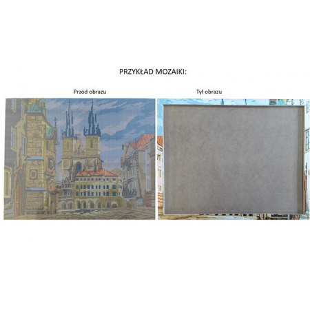 Zestaw kreatywny Diamentowa Mozaika Lato nad rzeką 40cm*50cm,