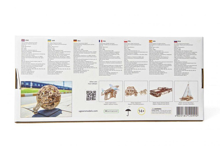 Jednokołowiec Model mechaniczny do składania