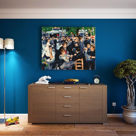 Bal W Moulin De La Galette. Pierre-Auguste Renoir Malowanie Po Numerach