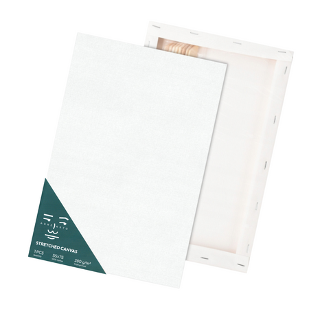 3 szt Podobrazie Bawełniane 55x75 cm Płótno Malarskie Na Drewnianym Krośnie