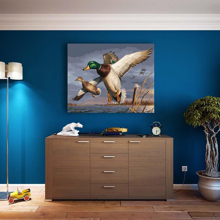 Kaczor i kaczka 40x50 cm