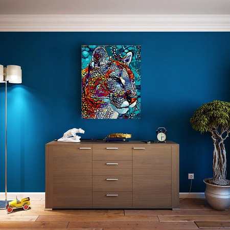 Kolorowy drapieżnik