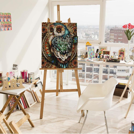 Sowa ornament 40x50 cm