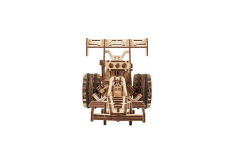 Top Fuel Dragster Puzzle 3d Drewniany Model Do Składania