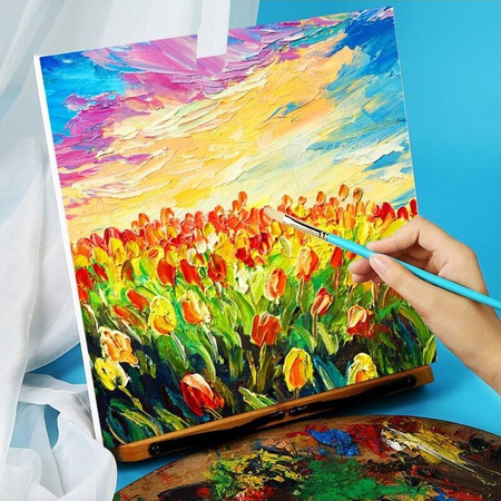 40 szt Podobrazie Bawełniane 3mm 24x30 cm Płótno Malarskie