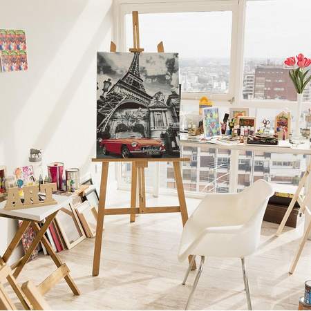 Czerwony kolor Paryża