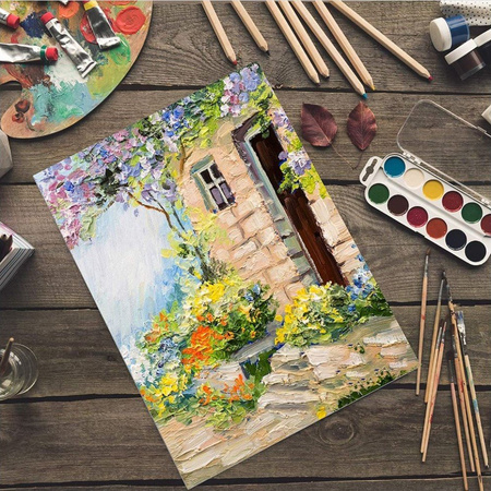 40 szt Podobrazie Bawełniane 30x40 cm Płótno Malarskie Na Drewnianym Krośnie