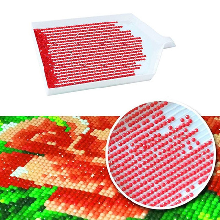 Akcesoria Do Mozaiki Diamentowej Organizer Długopisy Do Haftu Wałek Dociskowy