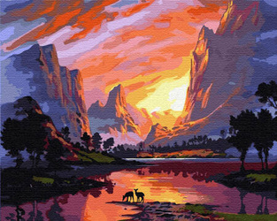 Wschód Słońca Na Sawannie