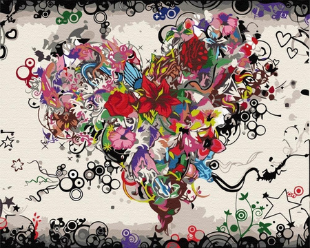 Miłość W Szczegółach Malowanie Po Numerach