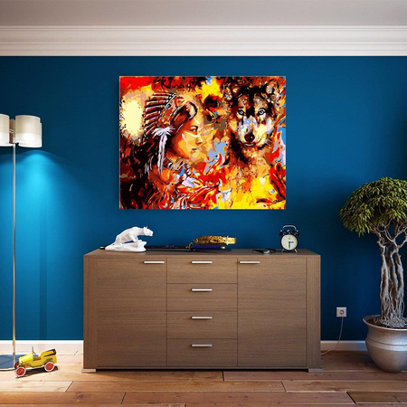 Dziewczyna z wilkiem