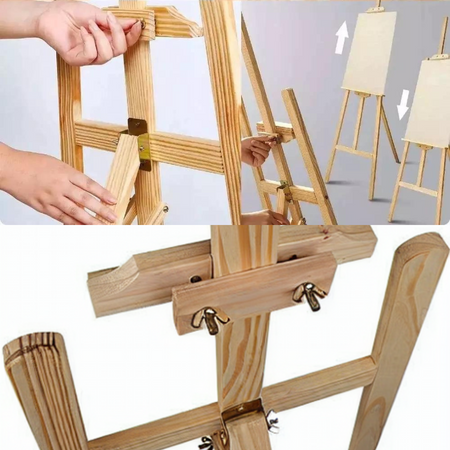 Sztaluga Drewniana 175 cm Sztaluga Malarska Studyjna