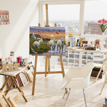 Tabun o zachodzie słońca