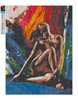 Haft Diamentowy Bez Ramy Namiętne Uczucia Naga Piękność 30x40 Mozaika Diamentowa 5D