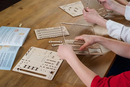 Zestaw Arytmetyczny Stem Lab Puzzle 3d Drewniany Model Do Składania