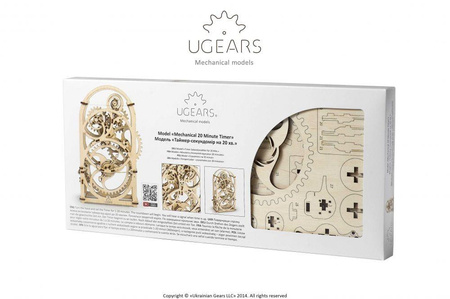 Minutnik 20 min. Model mechaniczny do składania
