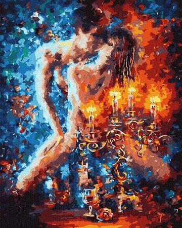 Razem przy świecach 40x50