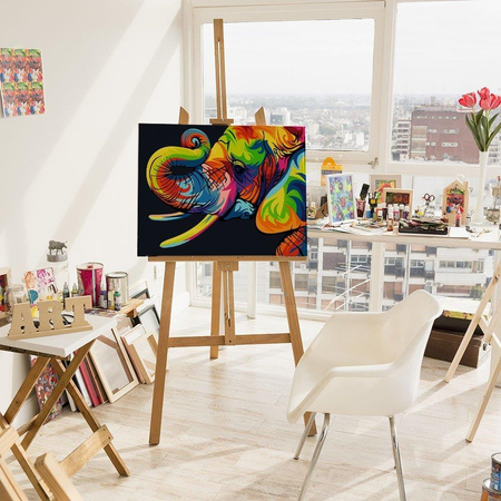 Kolorowy Słoń Proste