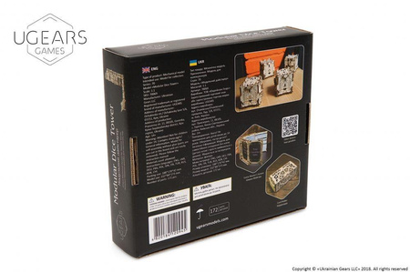 Modułowy Dice Tower mechaniczne urządzenie do gier planszowych