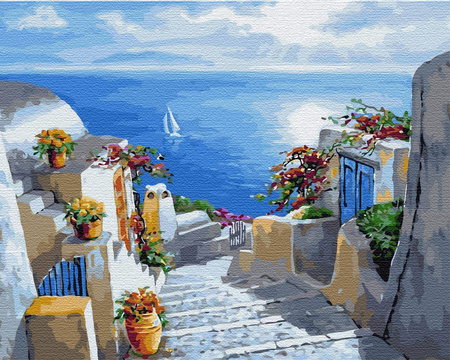 Schody do morza 40x50