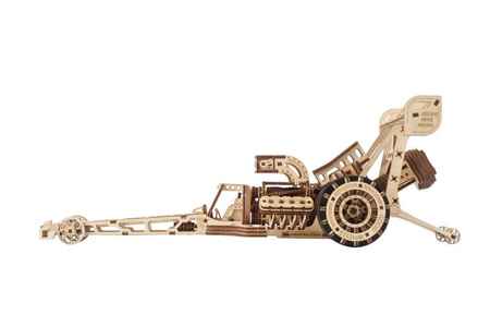 Top Fuel Dragster Puzzle 3d Drewniany Model Do Składania