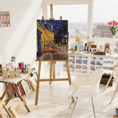 Nocna Kawiarnia W Arles. Van Gogh Malowanie Po Numerach