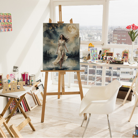 Nocna wędrówka w blasku księżyca