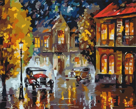 Romantyczna Podróż Malowanie Po Numerach