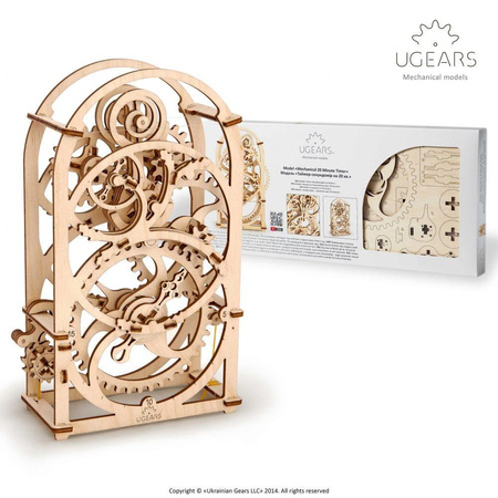 Minutnik 20 min. Model mechaniczny do składania