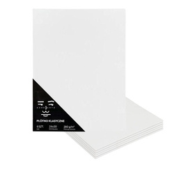 18 szt Podobrazie Bawełniane 3mm 24x30 cm Płótno Malarskie