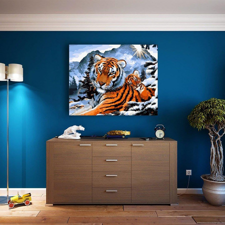 Tygrys Matka I Tygrysiątko