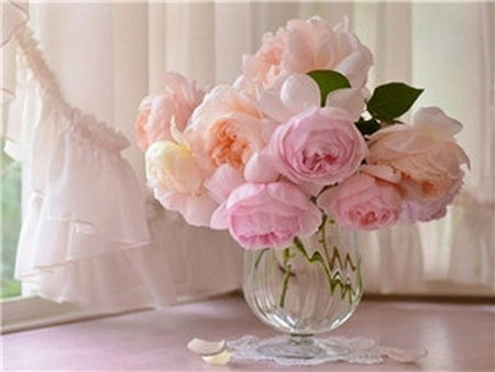 Kwiaty w wazonie 30x40cm